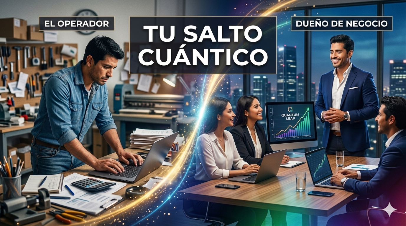 El Salto Cuántico: De ser Autoempleado a convertirte en Dueño de Negocio - Helios Herrera