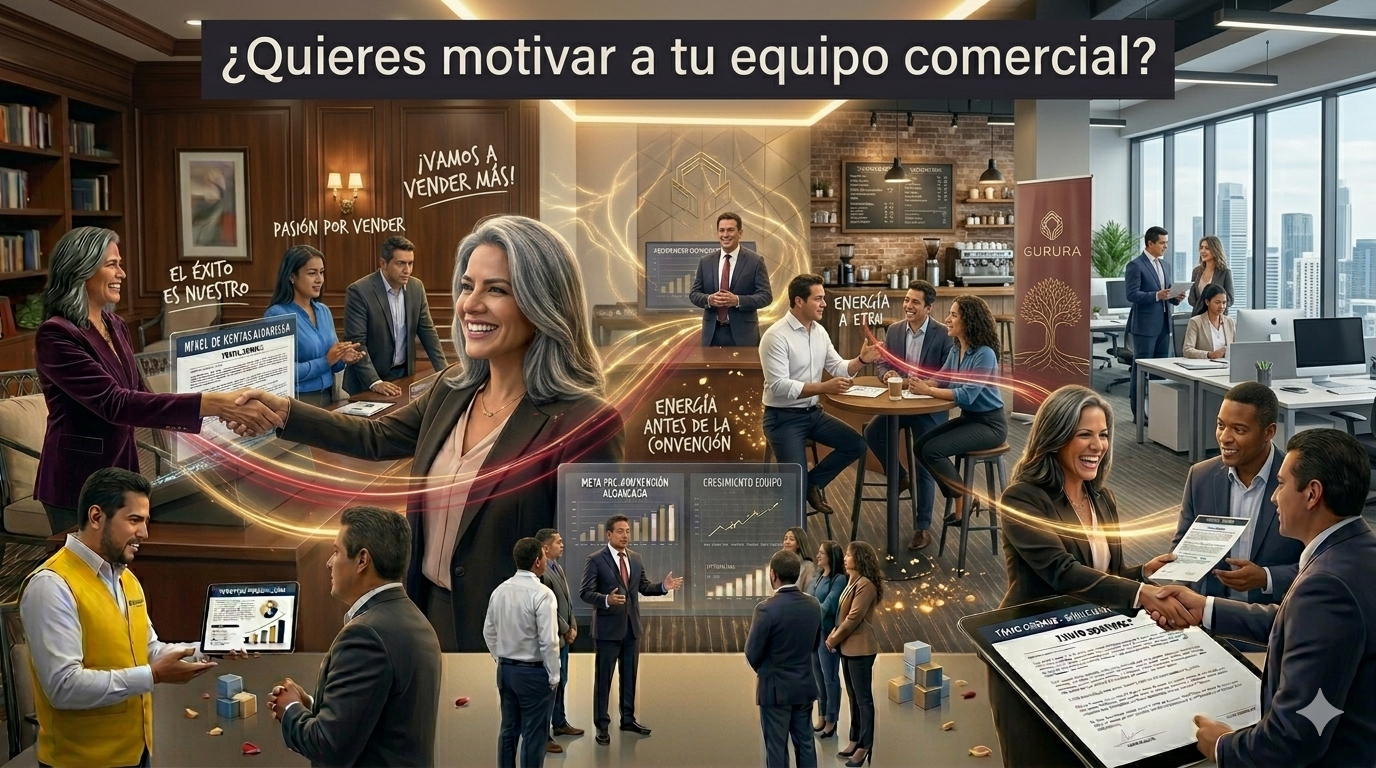 Cómo motivar a una fuerza de ventas antes de una convención - Helios Herrera
