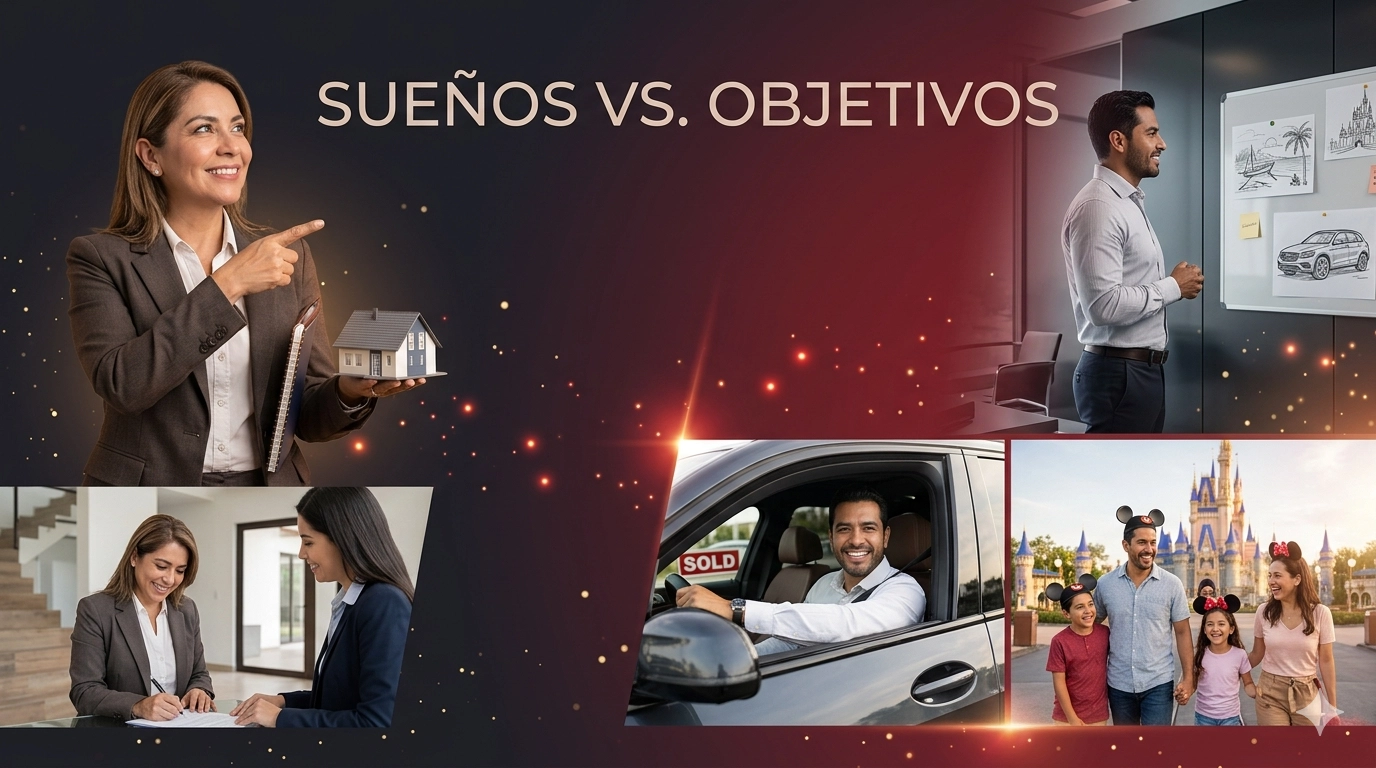 Sueños vs. Objetivos: La Metodología para Aterrizar tu Visión al Suelo - Helios Herrera
