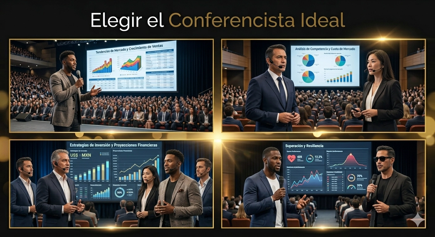 ¿Cómo elegir al conferencista corporativo ideal para tu evento? - Helios Herrera