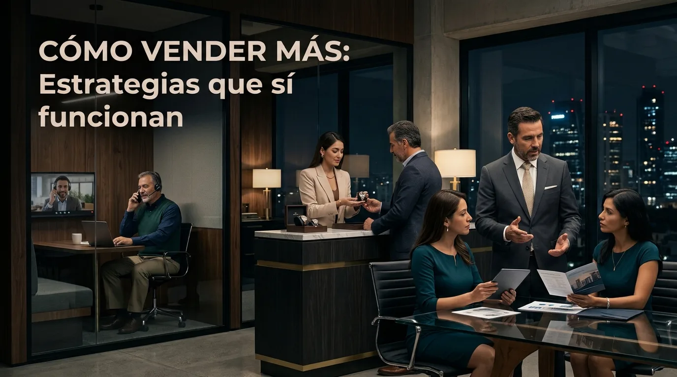 Cómo vender mÔs: estrategias comerciales que sà generan resultados